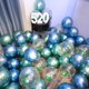 thumbnail image 3 of 10 globos de látex metálicos de 12 pulgadas de color dorado y plateado, globos de metal perlado, globos de colores dorados, suministros para fiestas de cumpleaños y bodas, 3 of 5