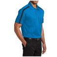 thumbnail image 4 of Yellow Rooster Men Stripe Polo Male T-Shirt Brilliant Blue/ Black 2XL, 4 of 4