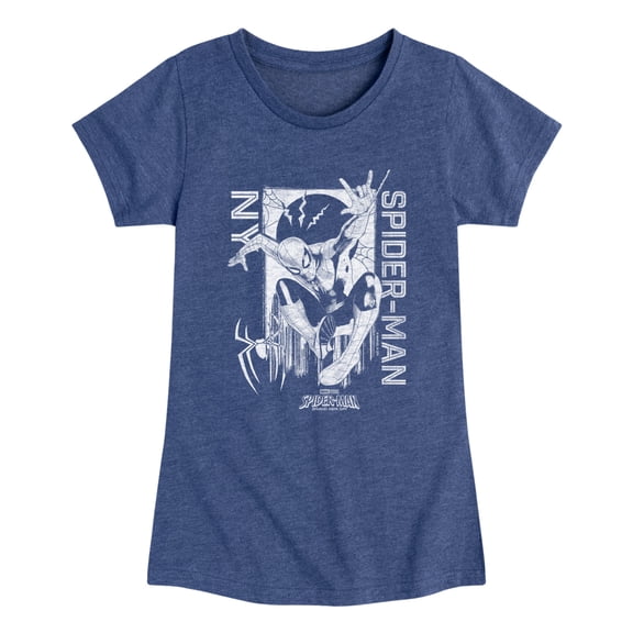 Spider-Man - Character Tee Fitted Short Sleeve Graphic T-Shirt