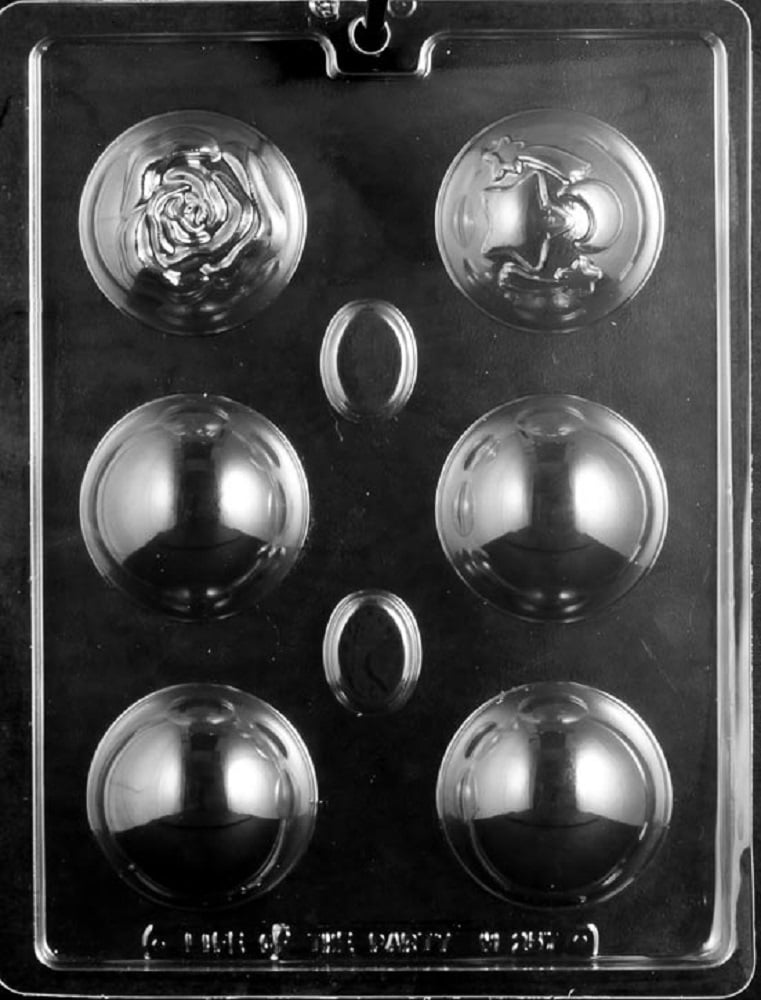 Grandmama's Goodies Easter Chocolate Candy Mold – 30 Cavity Plastic Soap Mold With Instructions
