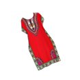 thumbnail image 4 of maskred Mode Femmes Plage Vacances Robe Boho Ethnique Élégante Robe en Vrac Rouge 5Set, 4 of 6