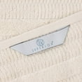 thumbnail image 4 of Superior Mika Smart Twist Cotton Medium Weight Face Towels Washcloths, Set of 12, Ivory, 4 of 10