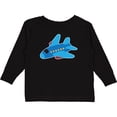 thumbnail image 3 of Inktastic Jet Airplane Childs Plane Boys or Girls Long Sleeve Toddler T-Shirt, 3 of 5