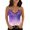 Purple, variant on Spring Tops for Women Tank Tops for Women Fashion Women V-Neck Sleeveless Blouse Cami T-Shirt Printing Camis Tops