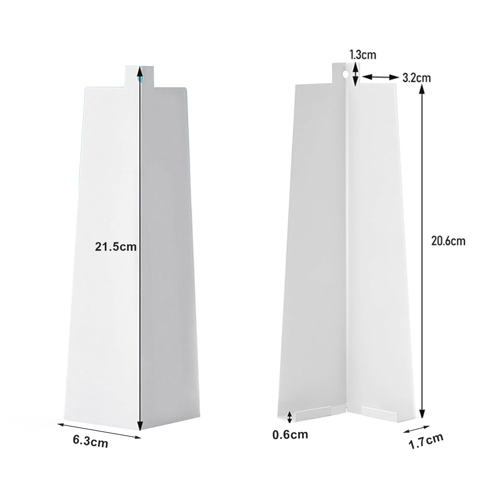 8Pcs Aluminum Siding Corners Rustproof Corrosion Resistant High Strength White Color Smooth Siding Aluminum Corner Trim Corner Caps