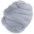 thumbnail image 1 of HELIAHO Wool Roving Yarn Soft Wool Fibre Felting Wool Yarn Roving for HandDIY Craft, 55g/1.94oz (Gray) CJ911-42429, 1 of 7