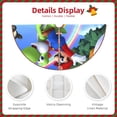 thumbnail image 3 of Goofa Mario Pattern Christmas Tree Skirt with Ties, Christmas Tree Decorations, Farmhouse Christmas Decor Xmas Holiday Decorations-36", 3 of 6