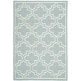 thumbnail image 4 of SAFAVIEH Dhurries Walter Geometric Area Rug, Blue/Ivory, 8' x 10', 4 of 10