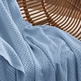 thumbnail image 4 of Manta de cama, 100% algodón, tejido gofrado, 130 x 180 cm, 4 of 7