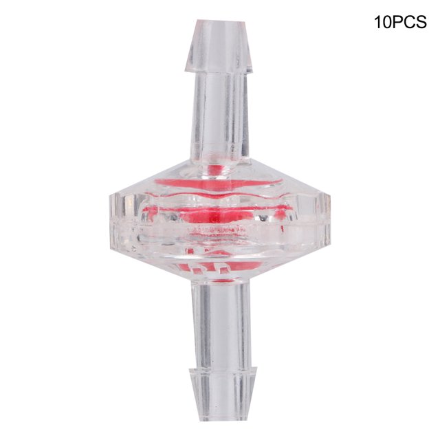 Waterstop Accessory 3/ 5/ 7mm Optional One-Way Check Valve, Non-Return Check Valve, Plastic Household Fish Store For Fish Aquarium 5mm