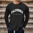 thumbnail image 2 of Hfolob Men's T-Shirt Male Autumn Winter Fashion Printed Crew Neck Long Sleeve T Shirt Retro Full Print Tops Tees For Men, 2 of 4