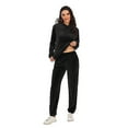 thumbnail image 3 of Tinglu 2-piece Sports Suits Women's Sweatshirt Jacket Sweatpants Sportswear ( Tops + Pants ), 3 of 8