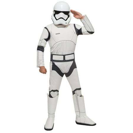Star Wars Episode VII Boys' Stormtrooper Deluxe Child Halloween