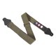 thumbnail image 1 of PU Leather Guitar Shouder Strap Fashionable Breathable Stable Lightweight Bass Strap Replacement Green, 1 of 4
