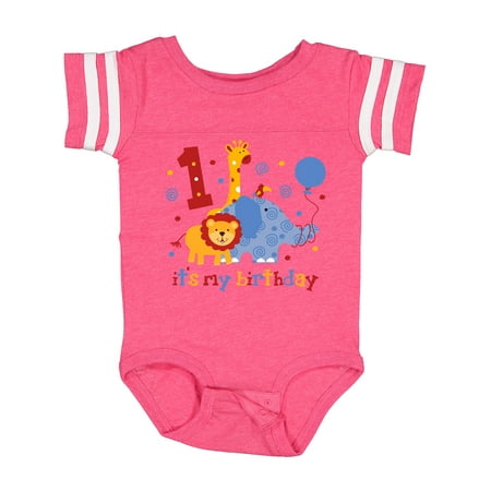 

Inktastic Safari 1st Birthday Gift Baby Boy or Baby Girl Bodysuit
