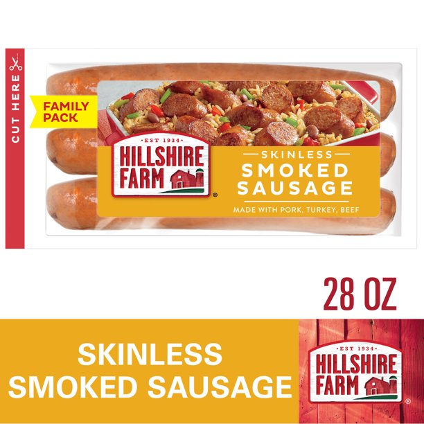Hillshire Farm® Skinless Smoked Sausage Family Pack, 28 oz Walmart