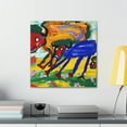 thumbnail image 3 of Buffalo in Expressionism. - Canvas, 3 of 10