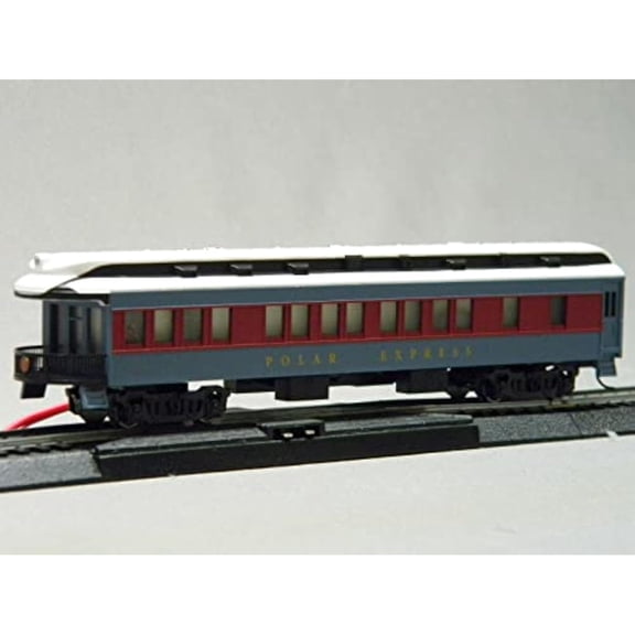 HO Scale Lighted Observation Passenger CAR HO Gauge