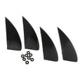 thumbnail image 4 of 4 Pcs Ailerons de Remplacement pour Wakeboard Aileron de Kitesurf Ailerons de Planche de Surf pour Surf en Plein Air, 4 of 9