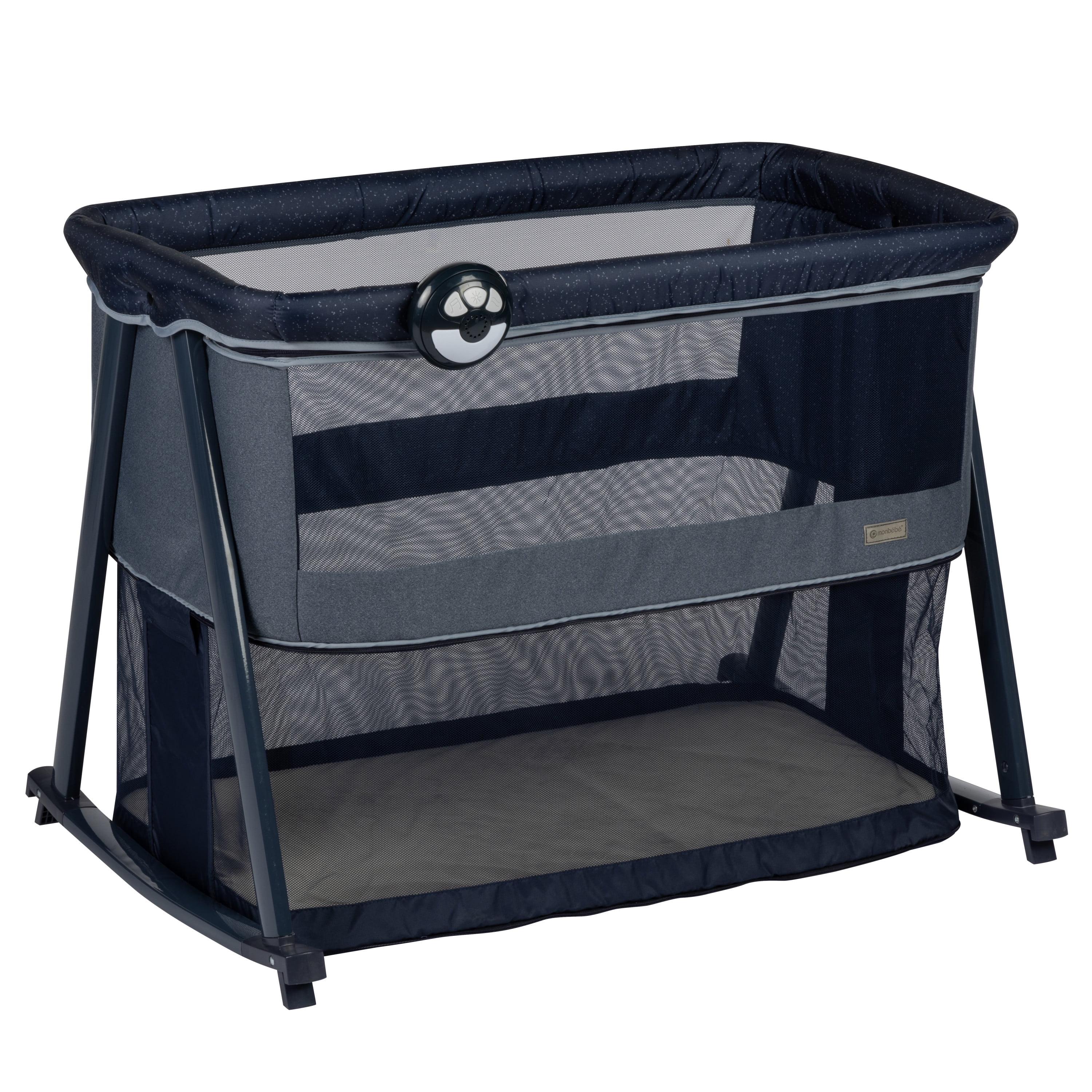 Monbebe Rocking Baby Bassinet to Playard, Astros, Infant