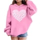 thumbnail image 4 of TaTaai Valentines Sweatshirt Women Gnomes Shirts Love Heart Sweater Crewneck Long Sleeve Pullover Tops Gift, 4 of 8