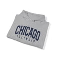 thumbnail image 4 of Chicago Illinois Trip Moving Vacation Hoodie, Gifts, Hooded Sweatshirt, 4 of 4