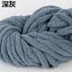 thumbnail image 1 of Zhuge Hilo de chenilla súper suave y cálido de 250 g para manta de punto, hilo de lana grueso para hacer tú mismo, perfecto para cualquier tejido y crochet, gris oscuro, 1 of 4