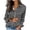 Black, variant on Bixock Summer Women's Tops Long Sleeve Shirts for Women Plaid Print Satin Button Down Shirts for Women Collar Casual Dressy Blouse Tops