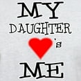 thumbnail image 3 of CafePress - My Daughter Loves Me Light T Shirt - Men's Classic Graphic T-Shirt, 3 of 4