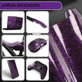 thumbnail image 3 of Vinil Automotriz Fibra De Carbono Impermeable 30x150cm Carbono Violeta, 3 of 4