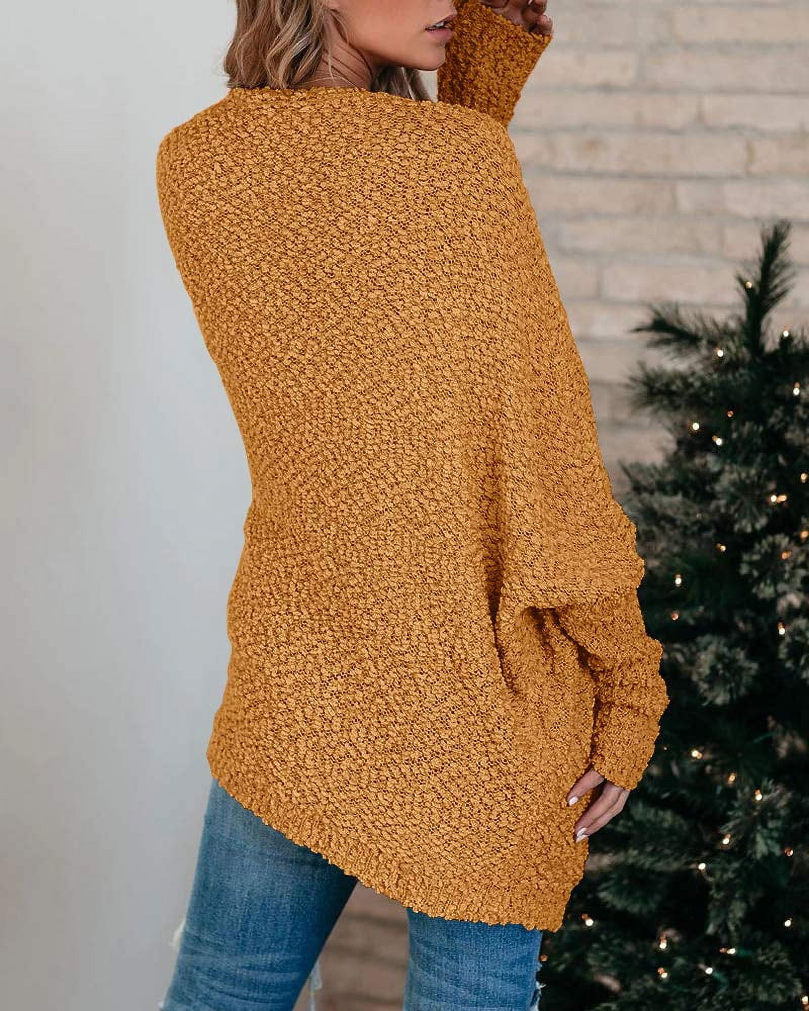 Mustard popcorn sweater best sale