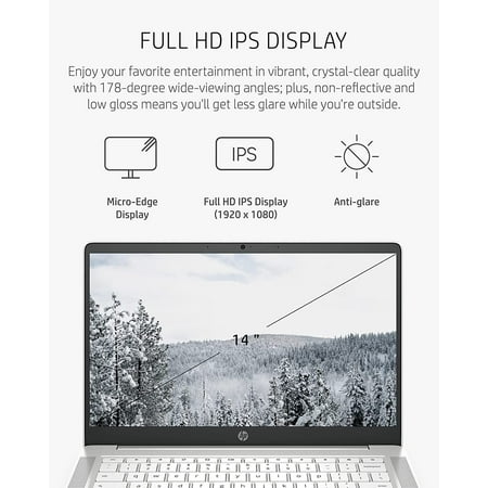 HP - 14" Micro-Edge Chromebook  - AMD 3015Ce - 4GB Memory - 32GB eMMC