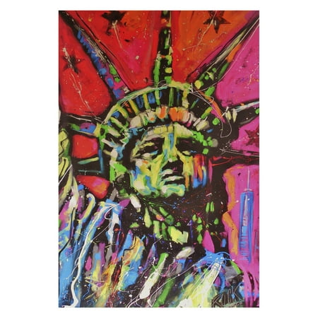 - Toland Home Garden Statue of Liberty Flag
