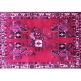 thumbnail image 1 of Ahgly Company Indoor Rectangle Persian Pink Traditional Area Rugs, 5' x 7', 1 of 4
