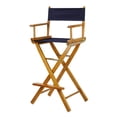 thumbnail image 1 of Casual Home 30" Director's Chair Honey Oak Frame-with Navy Canvas, Bar Height, 1 of 2