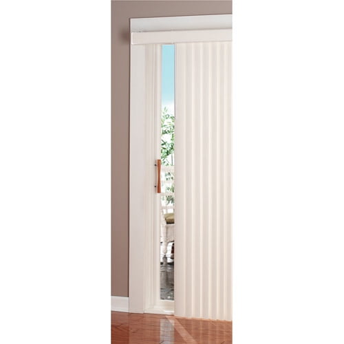 Mainstays 78" x 84" Room Darkening Embossed Vertical Blinds, 1 Each