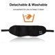 thumbnail image 4 of Music Eye Mask Eye Covers para dormir Wireless BT Sleep TFixol Natural, 4 of 7