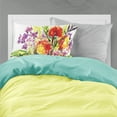 thumbnail image 2 of Carolines Treasures 6042PILLOWCASE Flower Fabric Standard Pillowcase Standard multicolor, 2 of 2