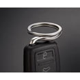 thumbnail image 4 of 10 Pcs Key Ring with Chain D Snap Hook Split Keychain Metal Key Ring Hardware with 8mm Open Jump Ring and Connector, 4 of 5