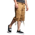 thumbnail image 4 of G-Style USA Men's Rip-stop Belted Cargo Shorts 9AP30 - Solid Timber - 44, 4 of 5