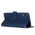 thumbnail image 4 of for Samsung Galaxy A02 / M02 (6.5 inch) Wallet Case With Card Slots Kickstand Magnetic and Wrist Strap Flip Case for Samsung Galaxy  A02 / M02,Blue, 4 of 10