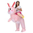 thumbnail image 4 of Lindo conejito disfraz de conejo Cosplay ropa mono para adultos niños Ropa de juego inflable, 4 of 5