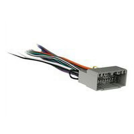 Metra - Wiring Harness for Most 2002-2007 Chrysler Vehicles - Gray