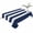 Navy, variant on Sage Green Stripe Table Cloth Waterproof Tablecloths, Modern Simple Geometric White Striped Tablecloth Dining Table Cover for Kitchen Party Tabletop Outdoor, Rectangle Tablecloth 52x70 Inch