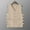 Beige, variant on Men's Big & Tall Cotton Linen Shirts Sleeveless Casual Shirts Vintage Buckle Vest for Men Beach Summer Wedding Shirt Size M-4XL White