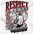thumbnail image 2 of Cool Rich Popeye Respect The Hustle Men's Graphic T Shirt Tees Brisco Brands L, 2 of 5