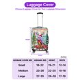thumbnail image 5 of Merry Christmas Santa Reindeer Antlers Abyssinian Sleigh Xmas Winter Holiday Travel Luggage Cover Cat Lover Kitten Owner Gifts Suitcase Dust Protective Decor - 00023, 5 of 5