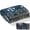 Island Blue, variant on 100% Wool Blanket, 62" x 86", Warm, Thick, Washable, Military | Great for Camping, Outdoors, Sporting Events, Survival Kits Mountain