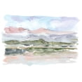 thumbnail image 2 of Harper, Ethan 14x11 White Modern Wood Framed Museum Art Print Titled - Mountain Watercolor V, 2 of 4