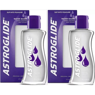 2X 5oz Astroglide Liquid, PLUS
